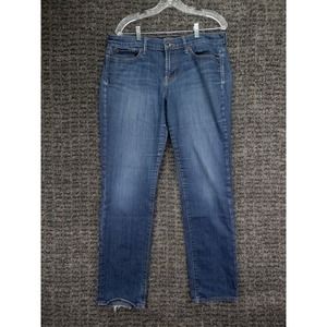 Lucky Brand Jeans Womens 34x32 (Tag 14/32) Sweet N Straight Stretch Blue Denim
